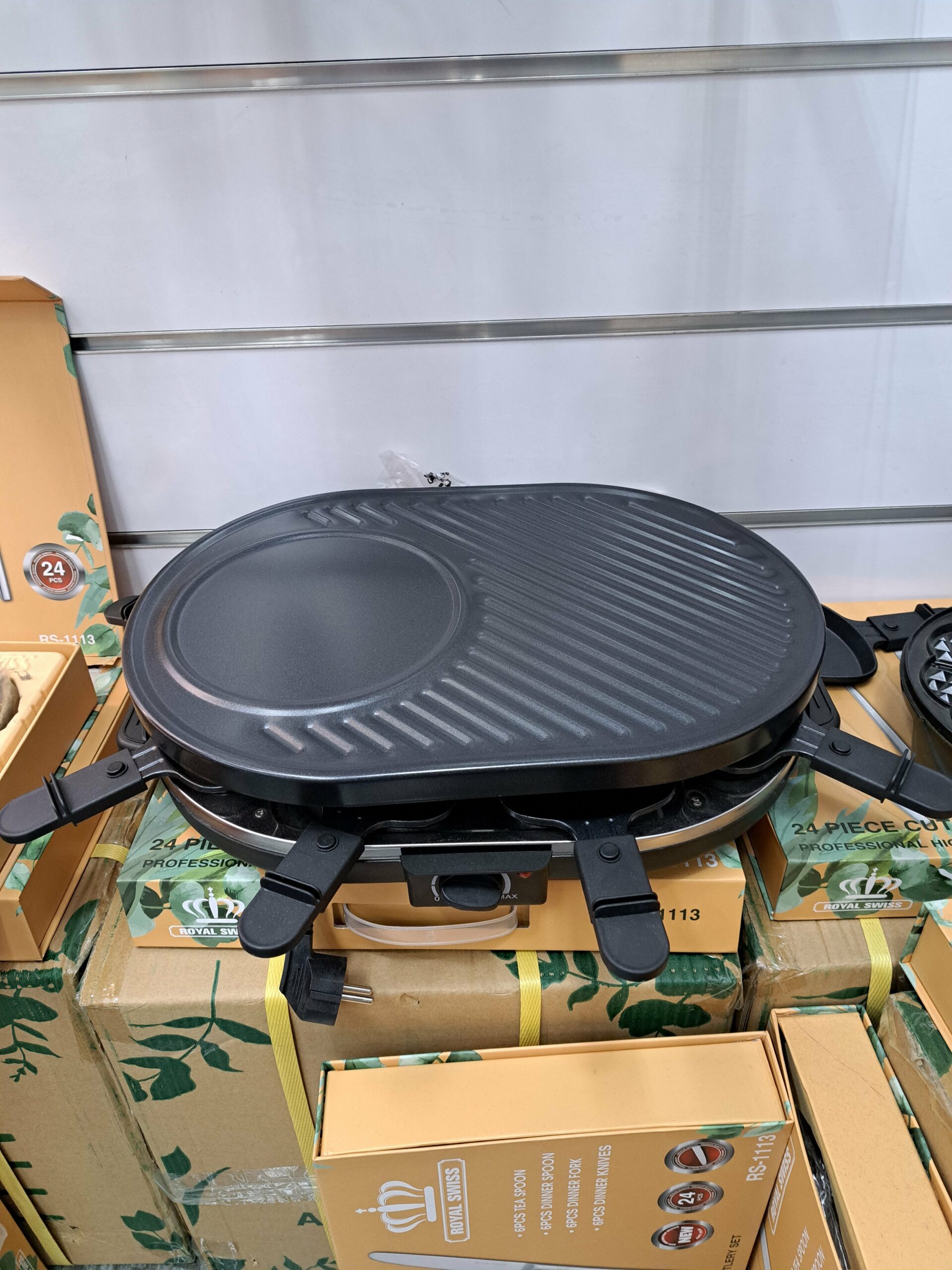 Appareil à raclette 8 personnes