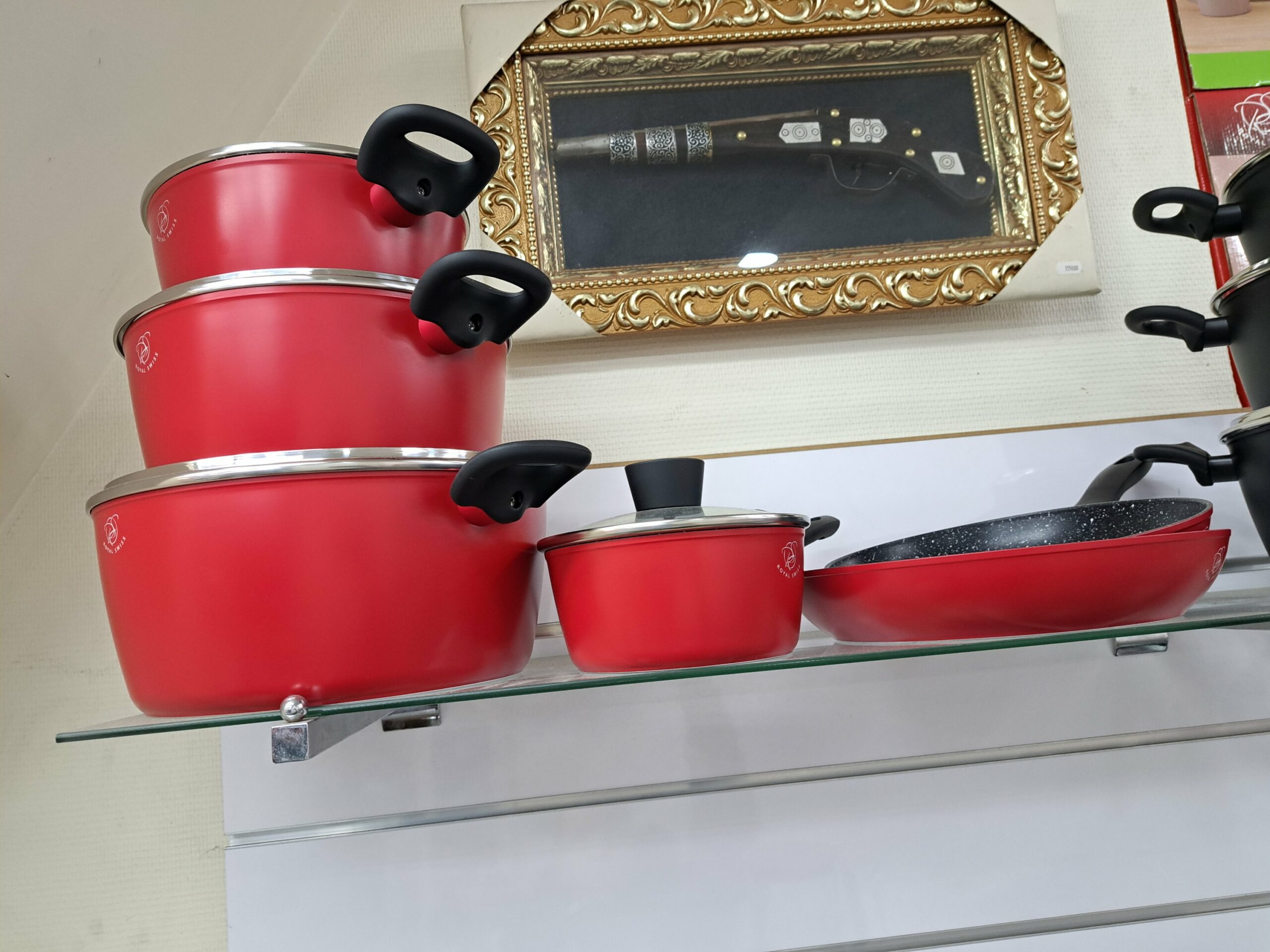 Batterie de cuisine 10pcs Rouge RS