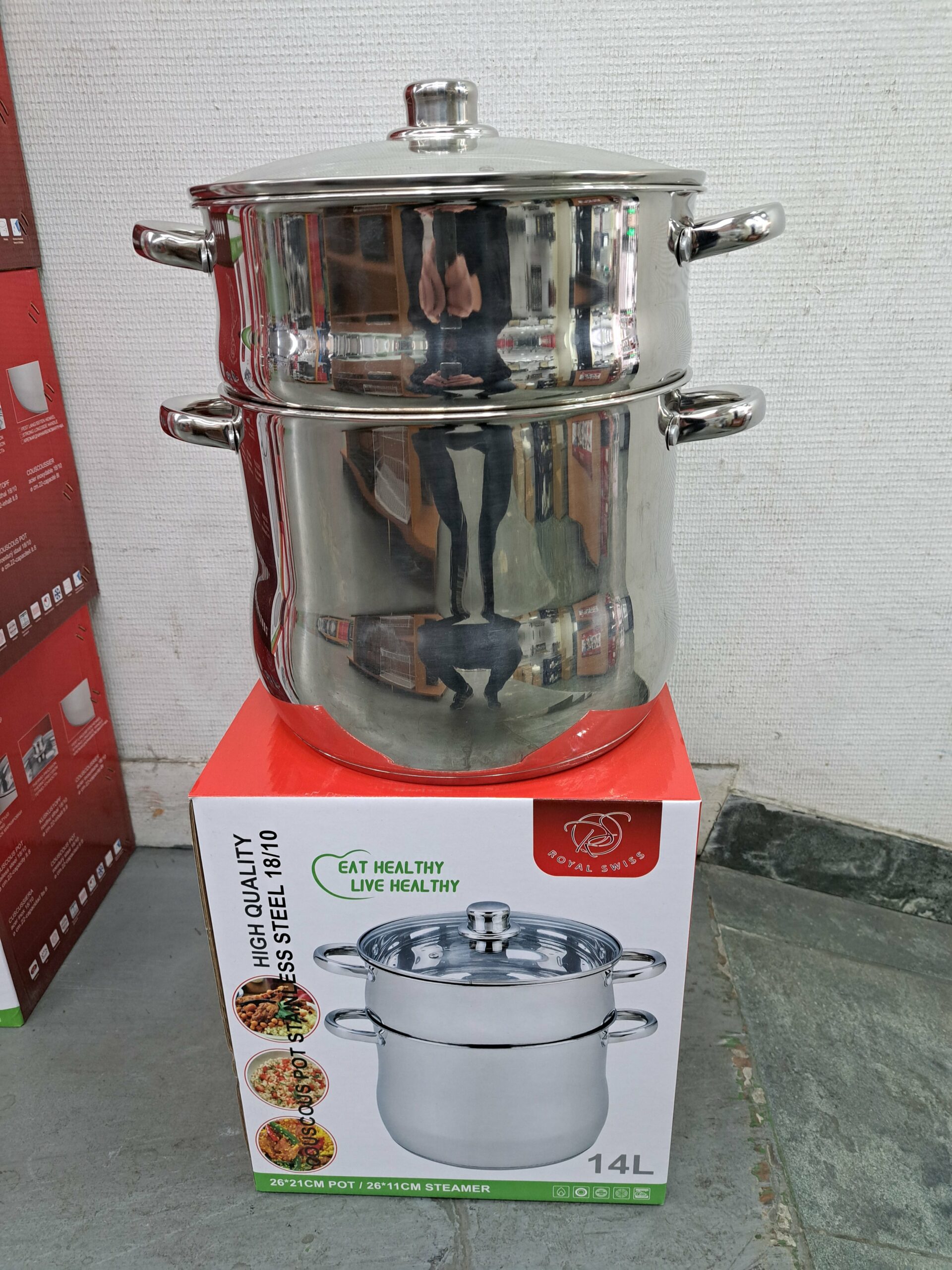 Couscoussier inox 14L