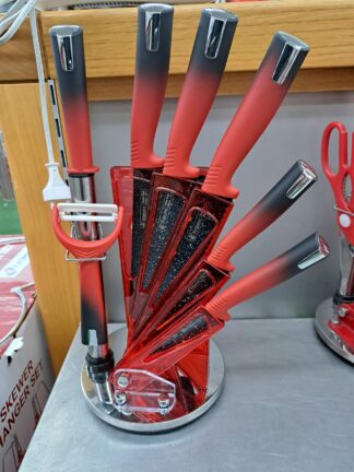 Socle rouge plastique