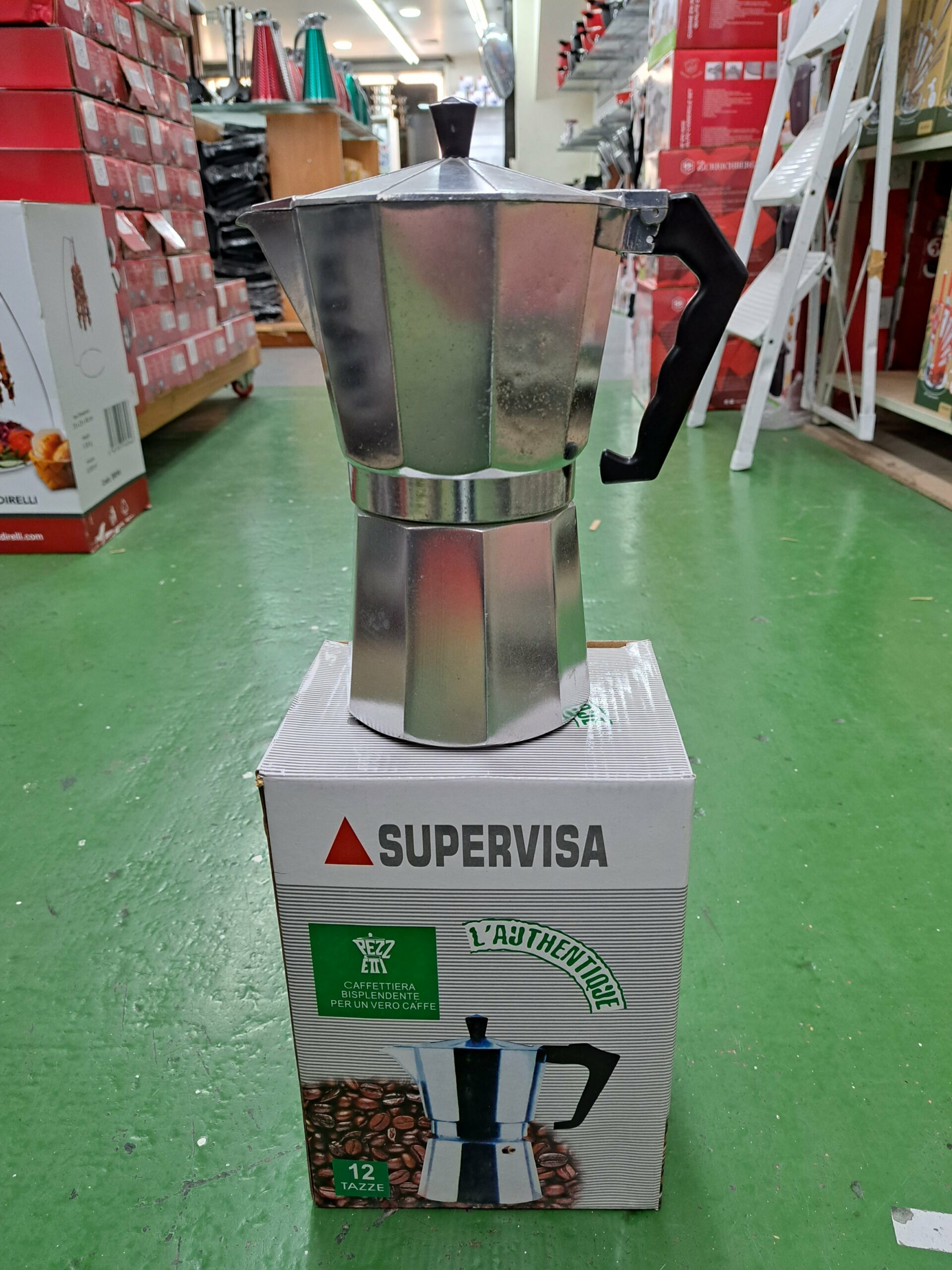 Cafetière aluminium 12 tasses