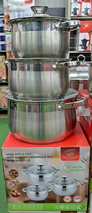 Apple set 6pcs