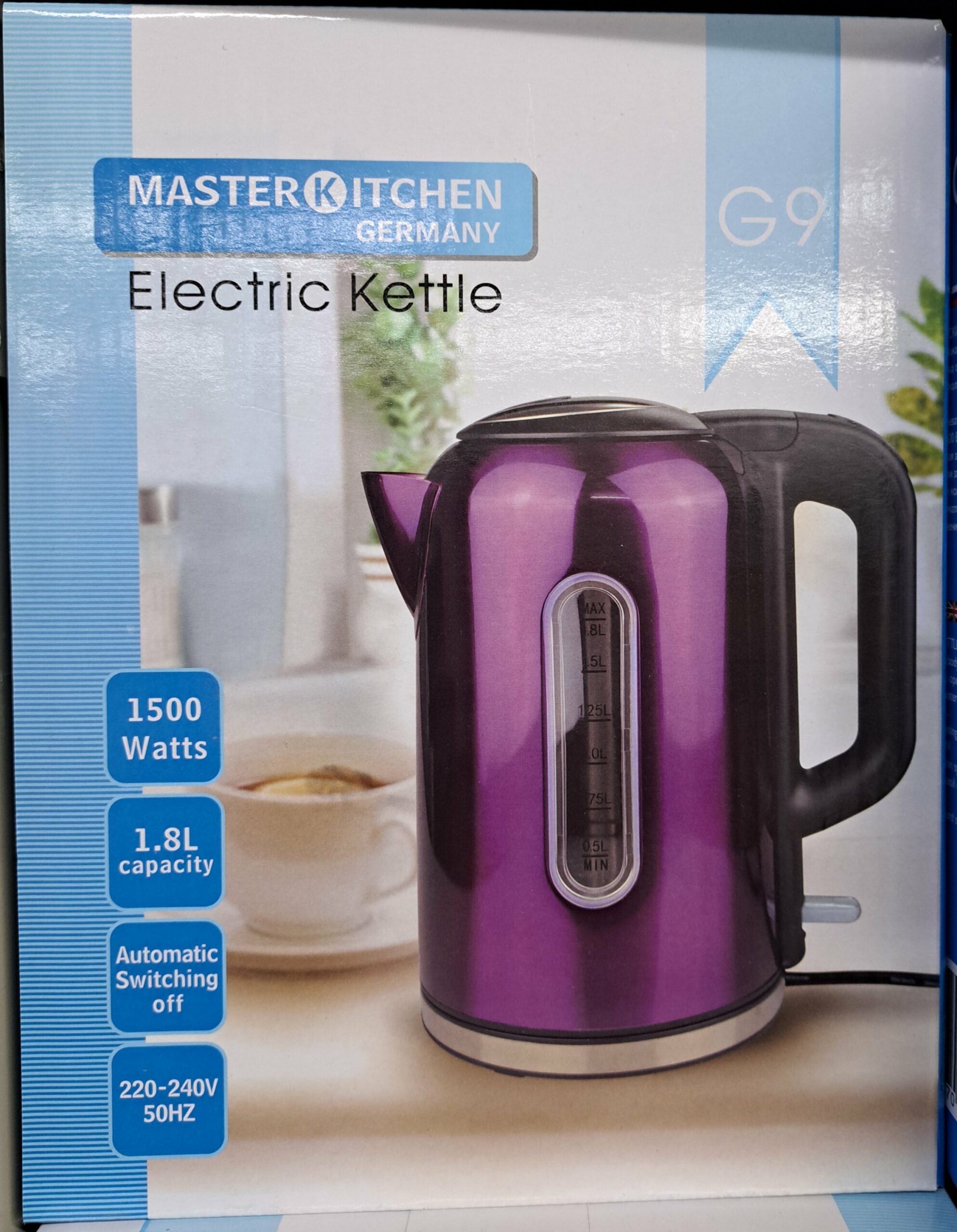 Bouilloire 1.8L violet MK