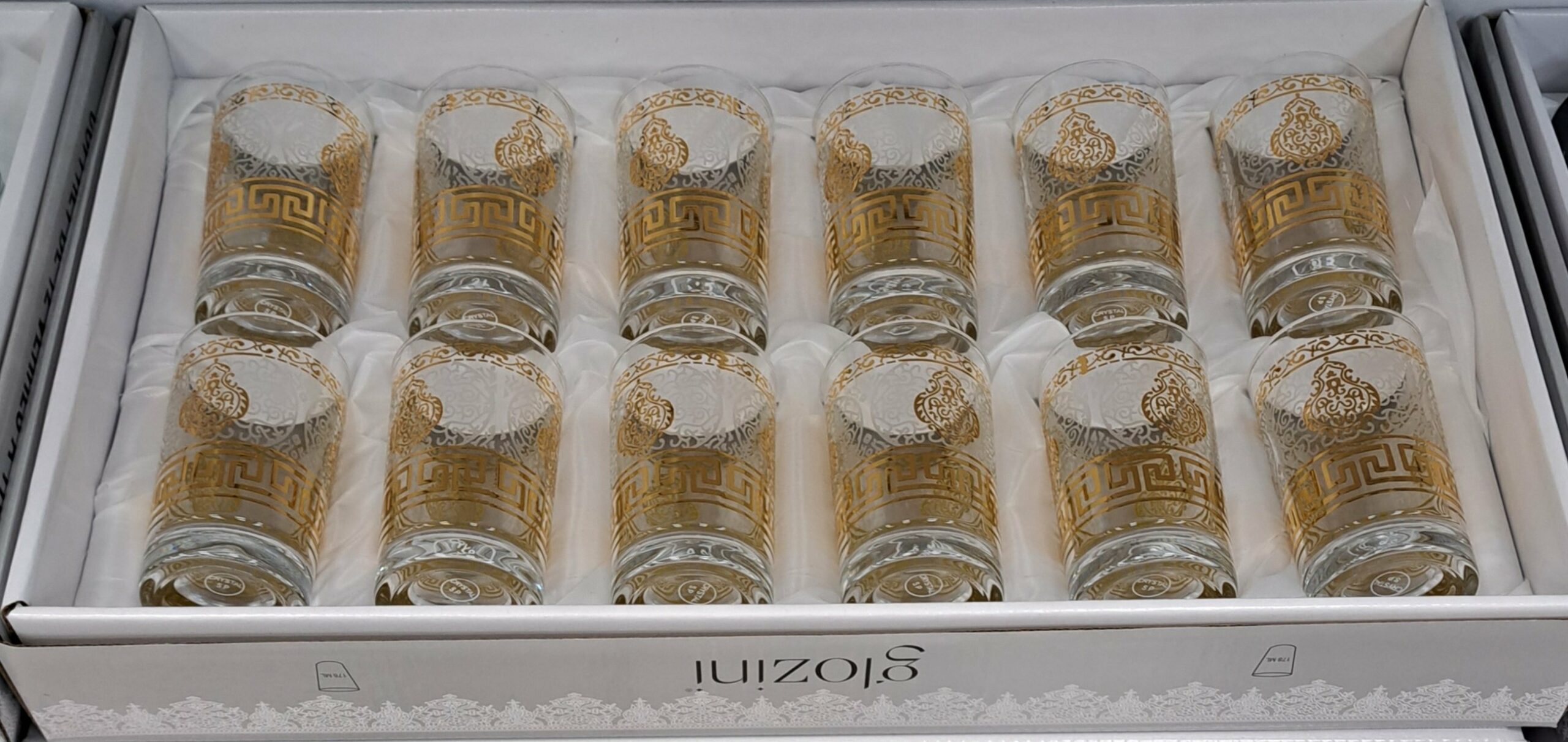 Verre à thé 12pcs - Crystal