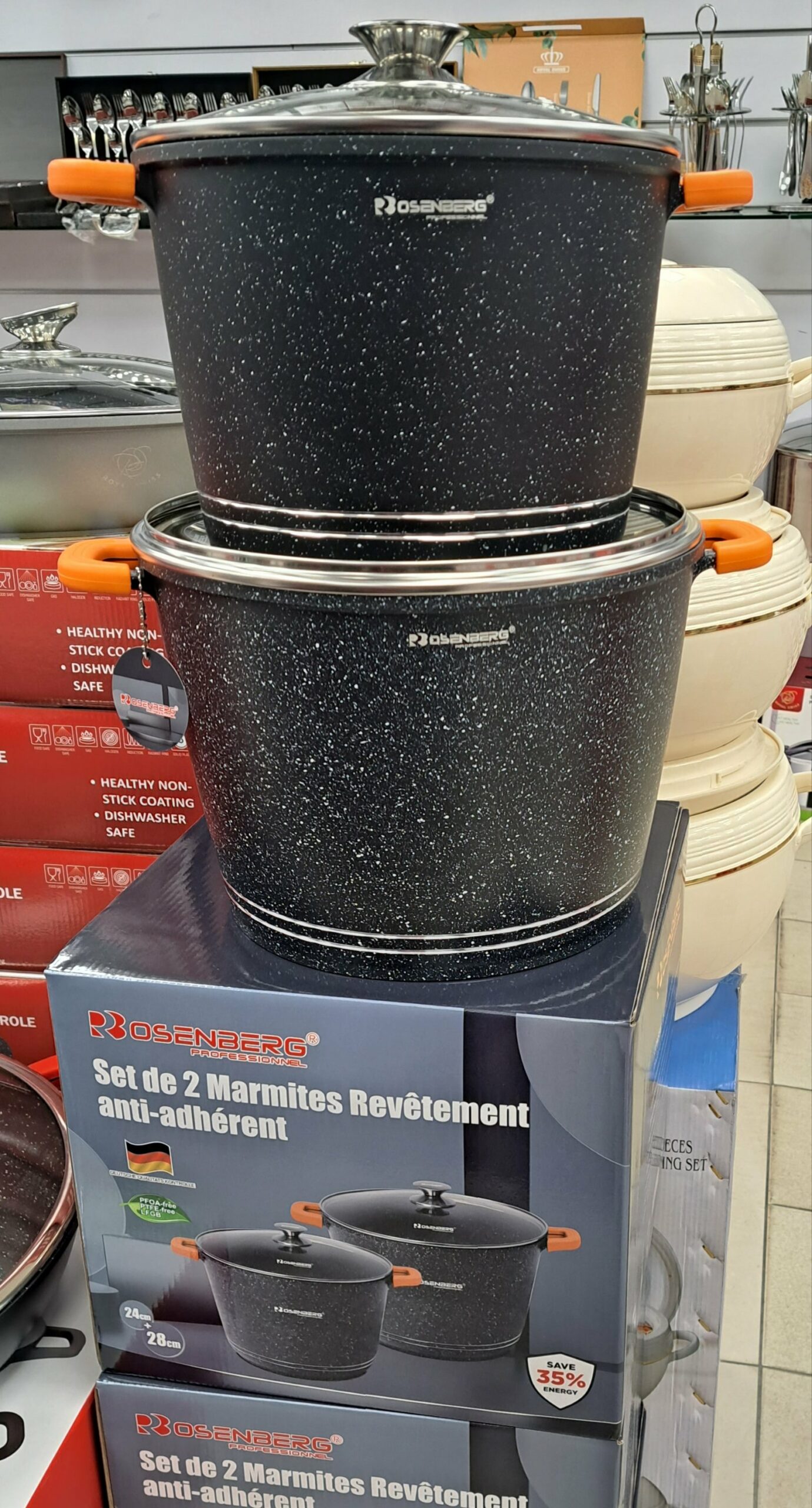 Faitout 24cm profond + 28cm profond