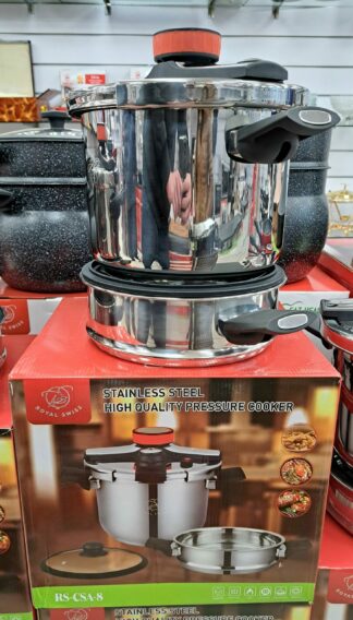 Cocotte Clipso + Couscoussier inox 8L