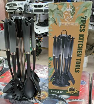 Ustensile de cuisine 7pcs gris