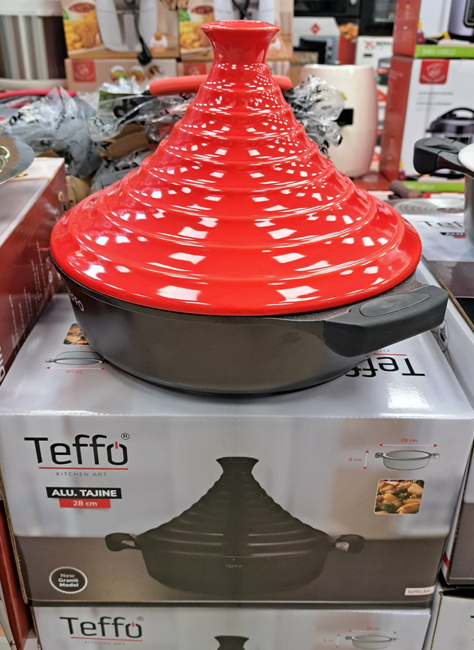 Tajine 28cm Teffo - chapeau blanc