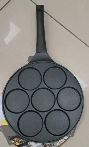 Pancake Pan 7 Trou Simple Tefflon