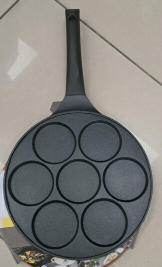 Pancake Pan 7 Trou Simple Tefflon