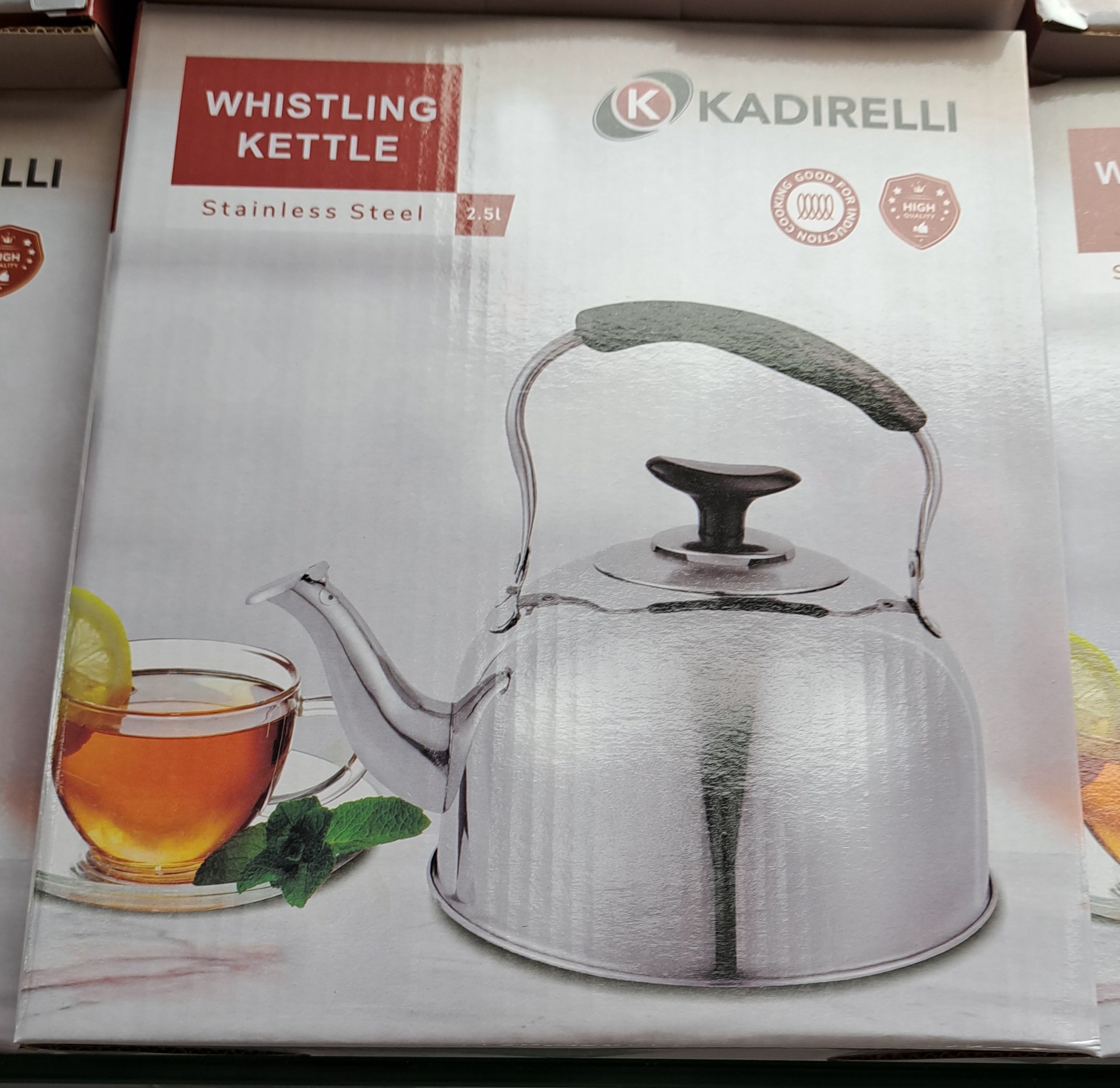 Bouilloire induction inox 2.5L