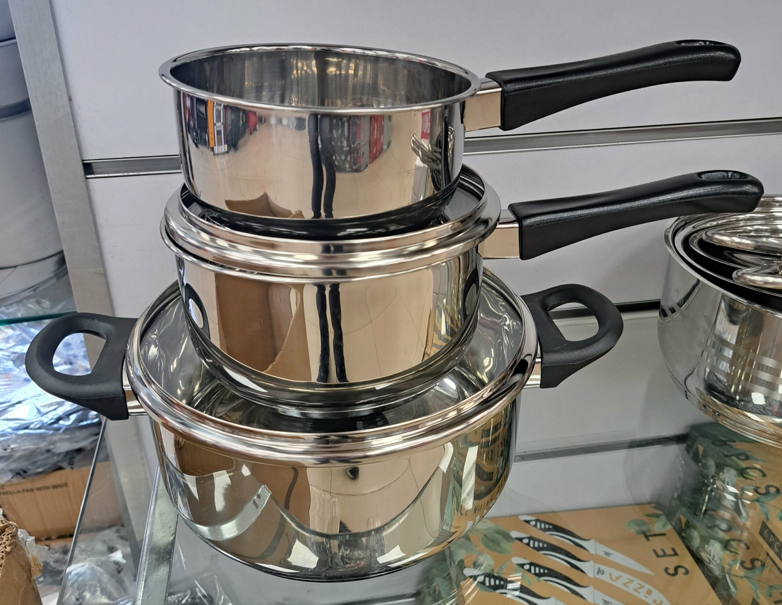 Set 3pcs inox