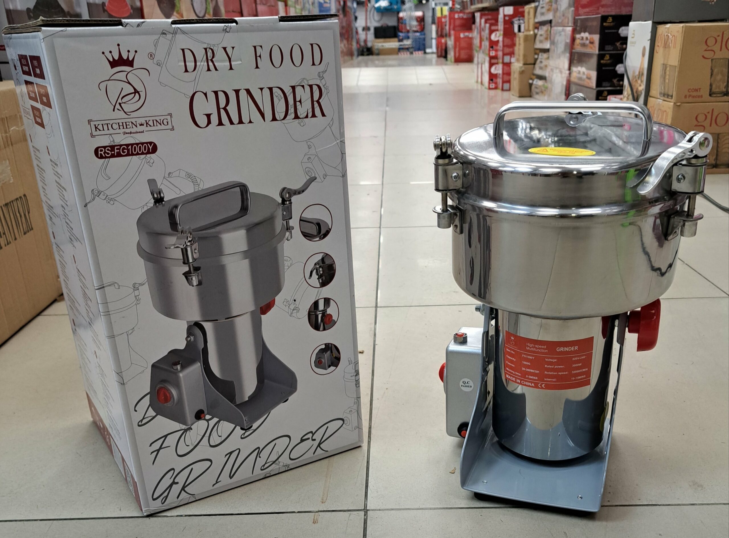 Broyeur d'épices - 3000W/1000g