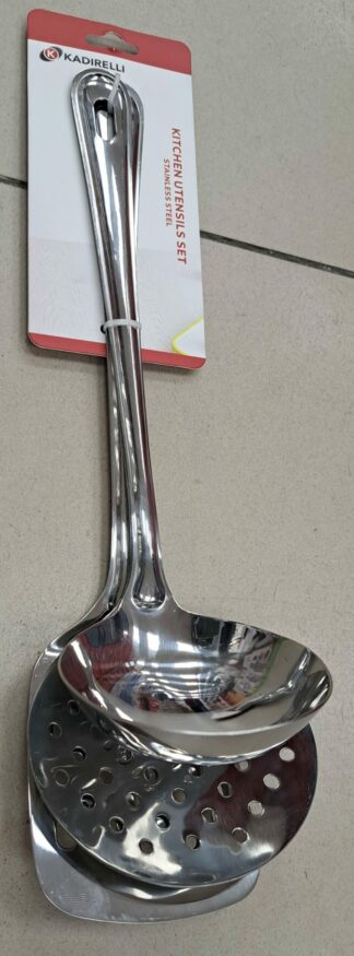 Ustensile de cuisine 3pcs en inox