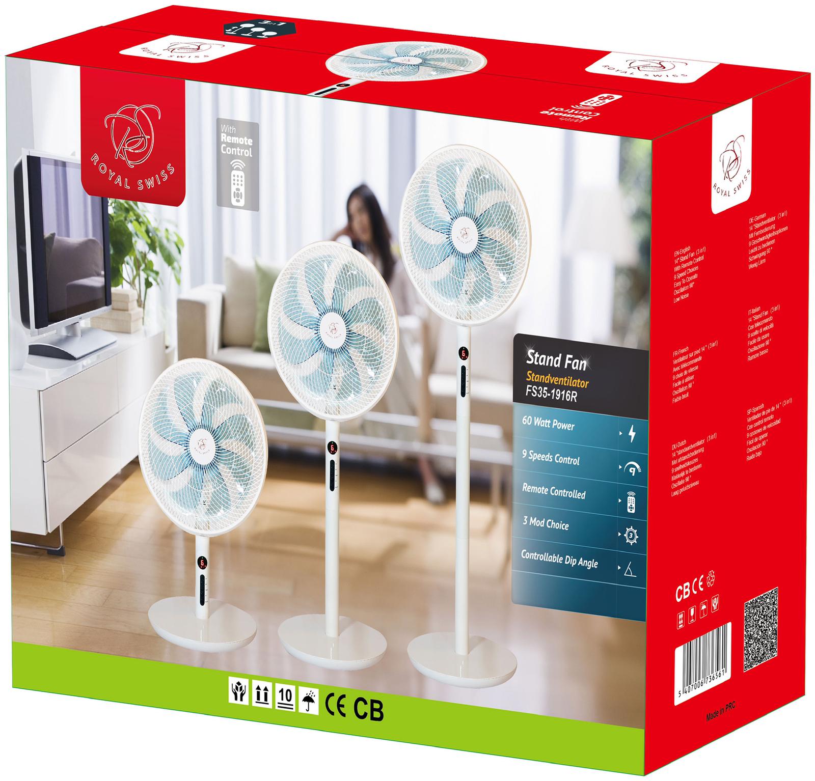 Ventilateur avec télécommande – Image 2