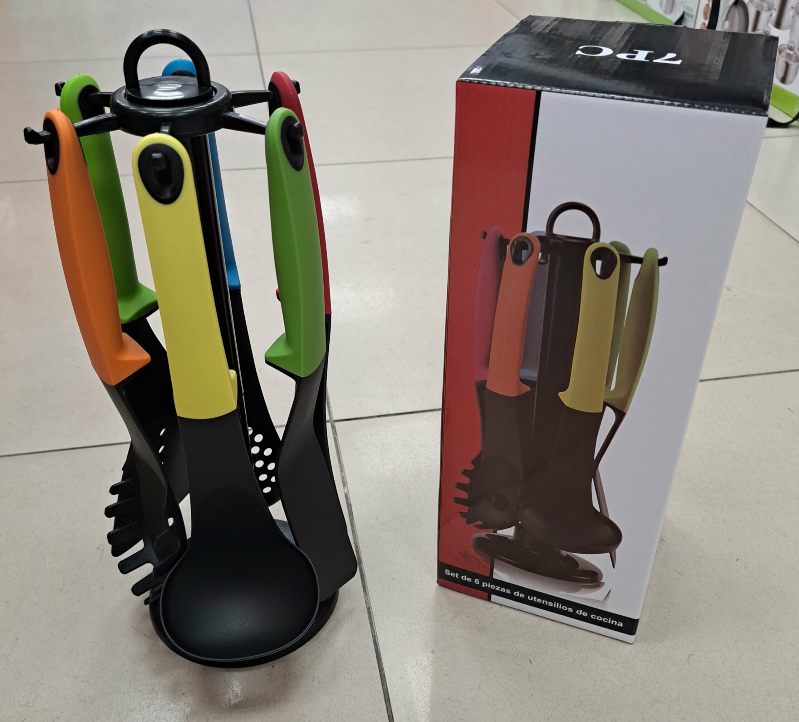 Ustensile 7pcs multicolor