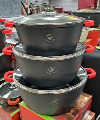 Faitout 28cm+32cm+36cm