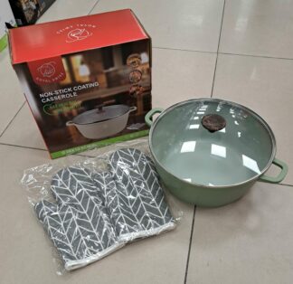 Faitout 28cm + gant X2 GREEN