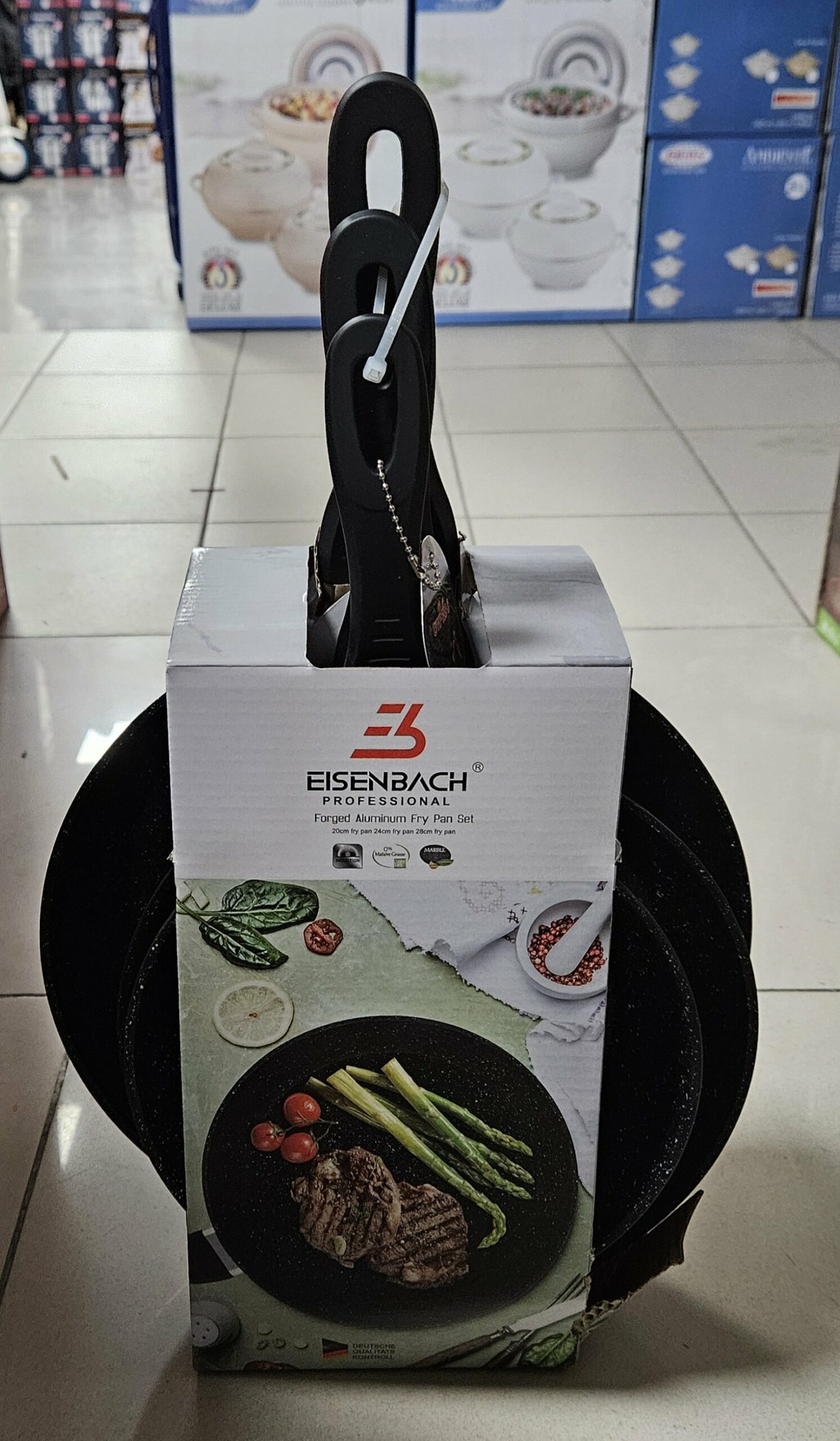 Poele 3pcs 20cm/24cm/28cm EB