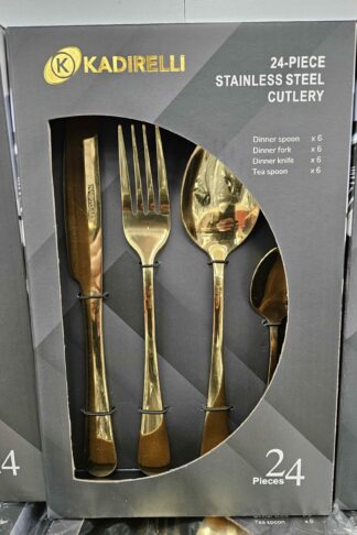 Ménagère 24pcs - Classique/Gold