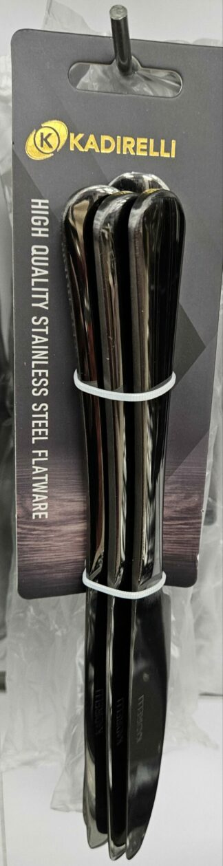 Couteaux de table x6 - Classique/Black