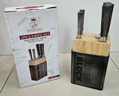 Couteaux socle Block Gris
