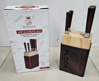 Couteaux socle Block Bordeaux