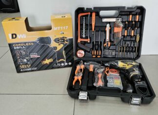 Visseuse 18V + 117 pièces - MT117