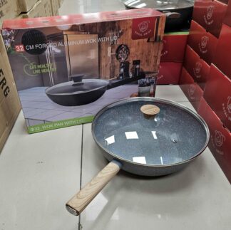Wok 32cm Gris