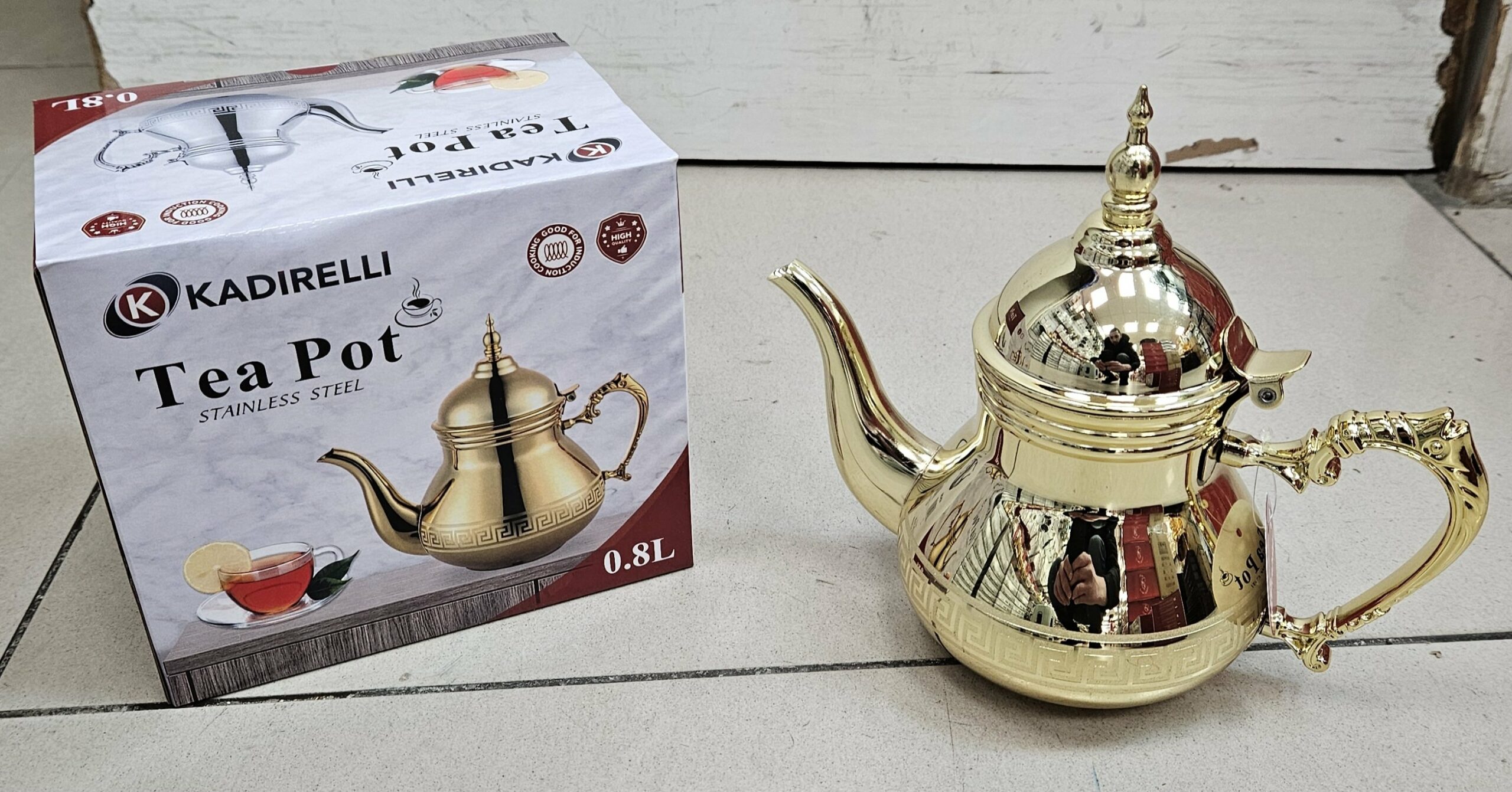 Théière 0.8L Gold - K335-G8