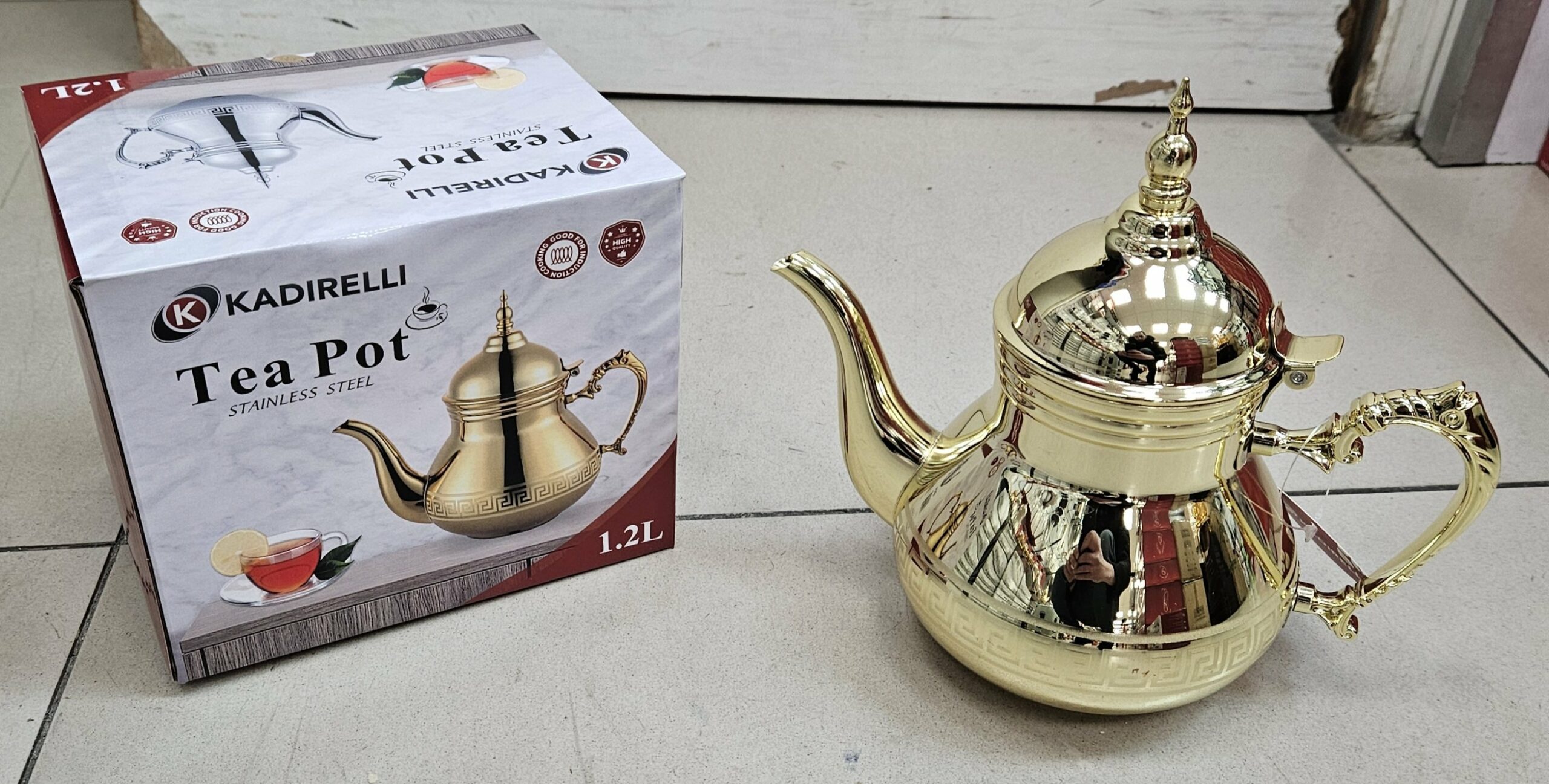 Théière 1.2L Gold - K335-G12
