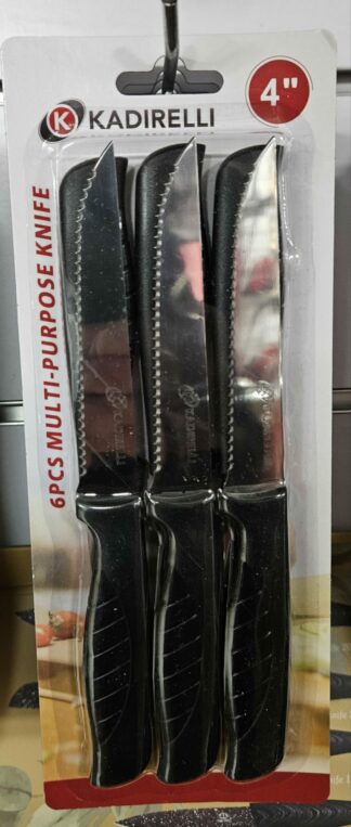 Couteaux 4" X6 - Couteaux à steak