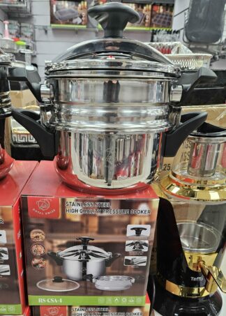 Cocotte + Couscoussier Inox 4L