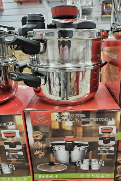 Cocotte Clipso + Couscoussier Inox 4L