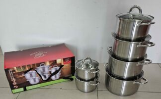 Faitout inox 16/18/20/22/24/26cm