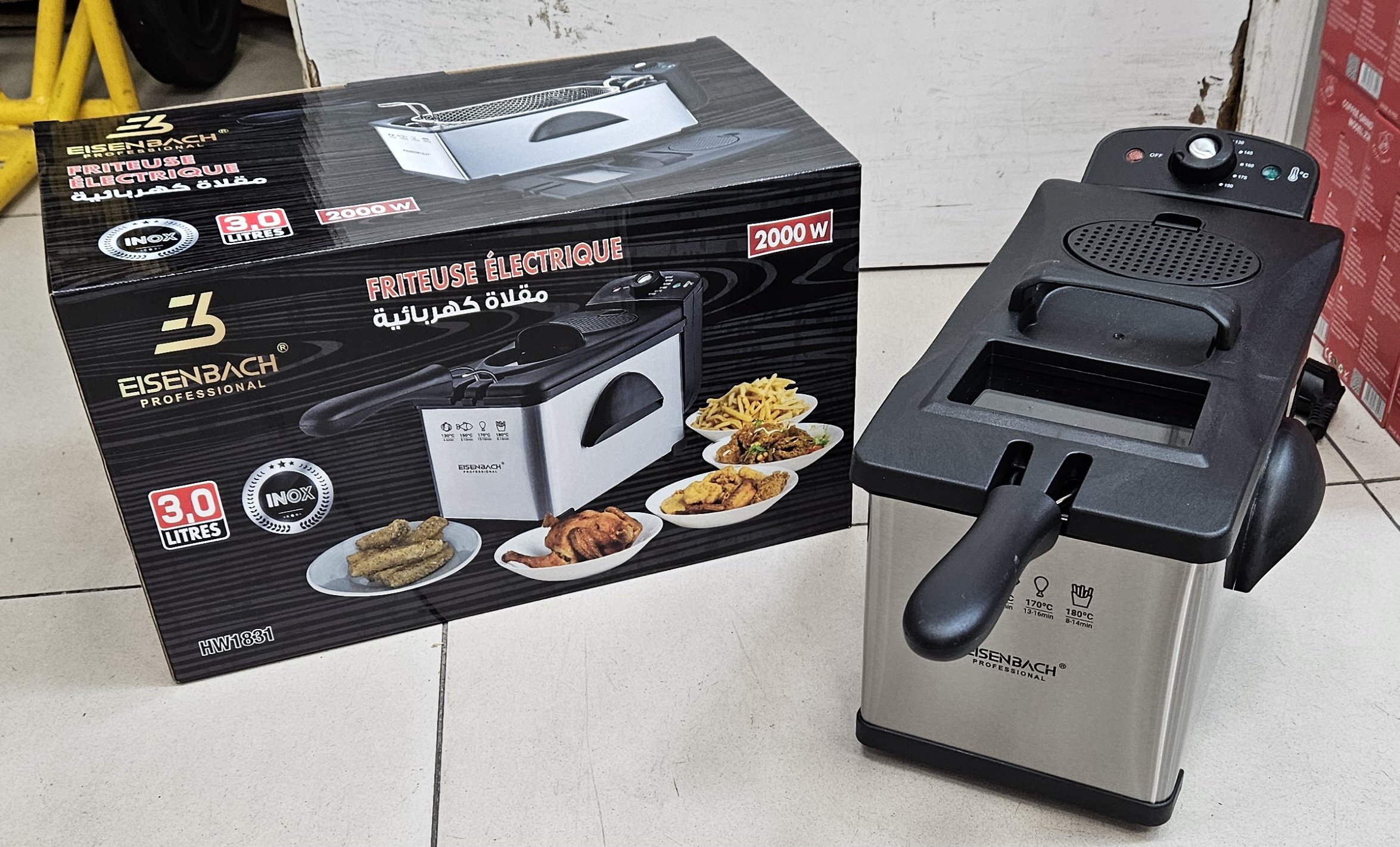Friteuse électrique 3L EB