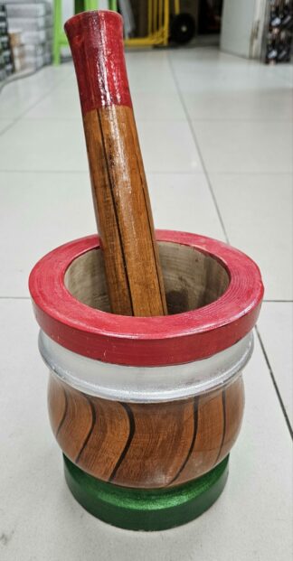 Pillons et Mortier en bois - Grand