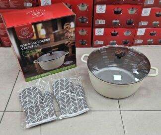 Faitout 32cm + Gant X2 Cream