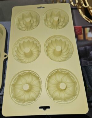 Moule à muffin x6 en silicone