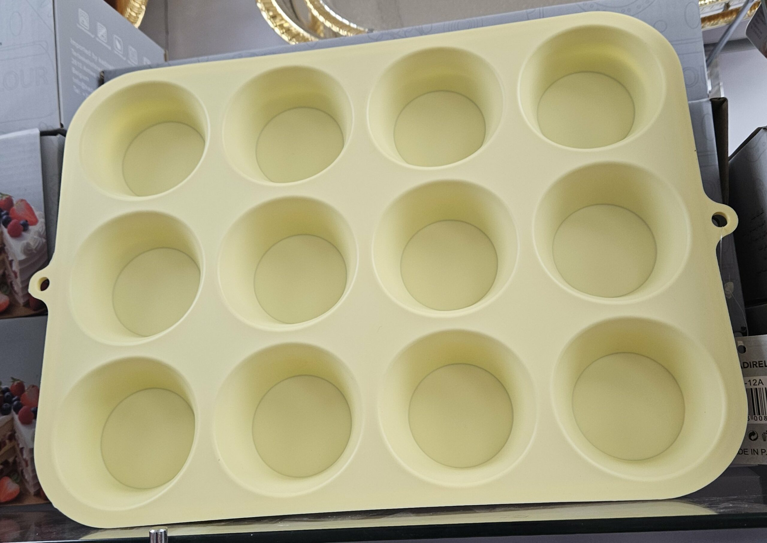 Moule à muffin x12 en silicone