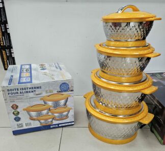 Thermos alimentaire 2.5L+4.5L+6.5L+10L - Orange