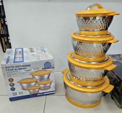 Thermos alimentaire 2.5L+4.5L+6.5L+10L - Orange
