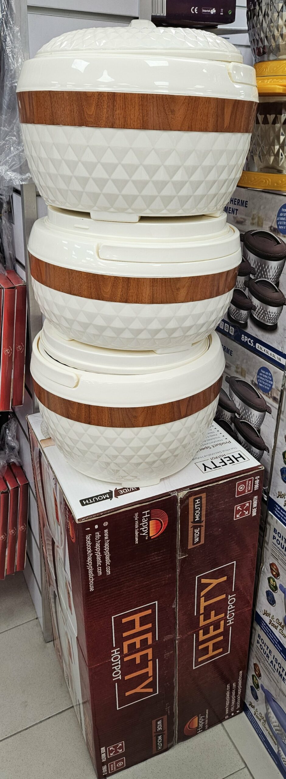 Thermos Alimentaire 6L + 8L + 10L