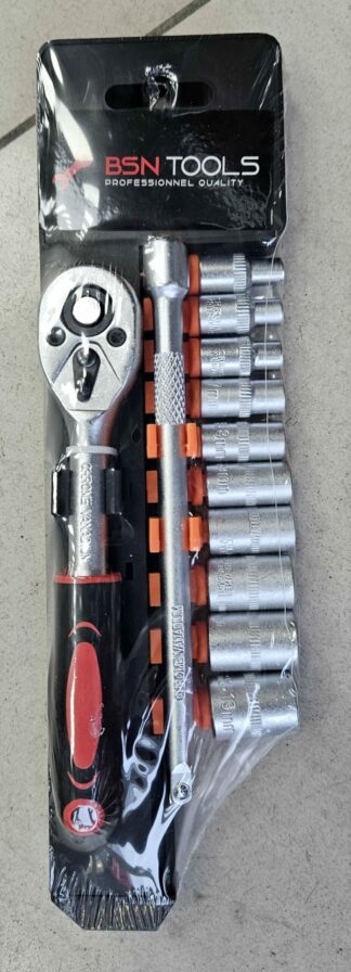 Clé à cliquet 12pcs - 1/4"