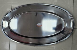 Plateau inox 28"
