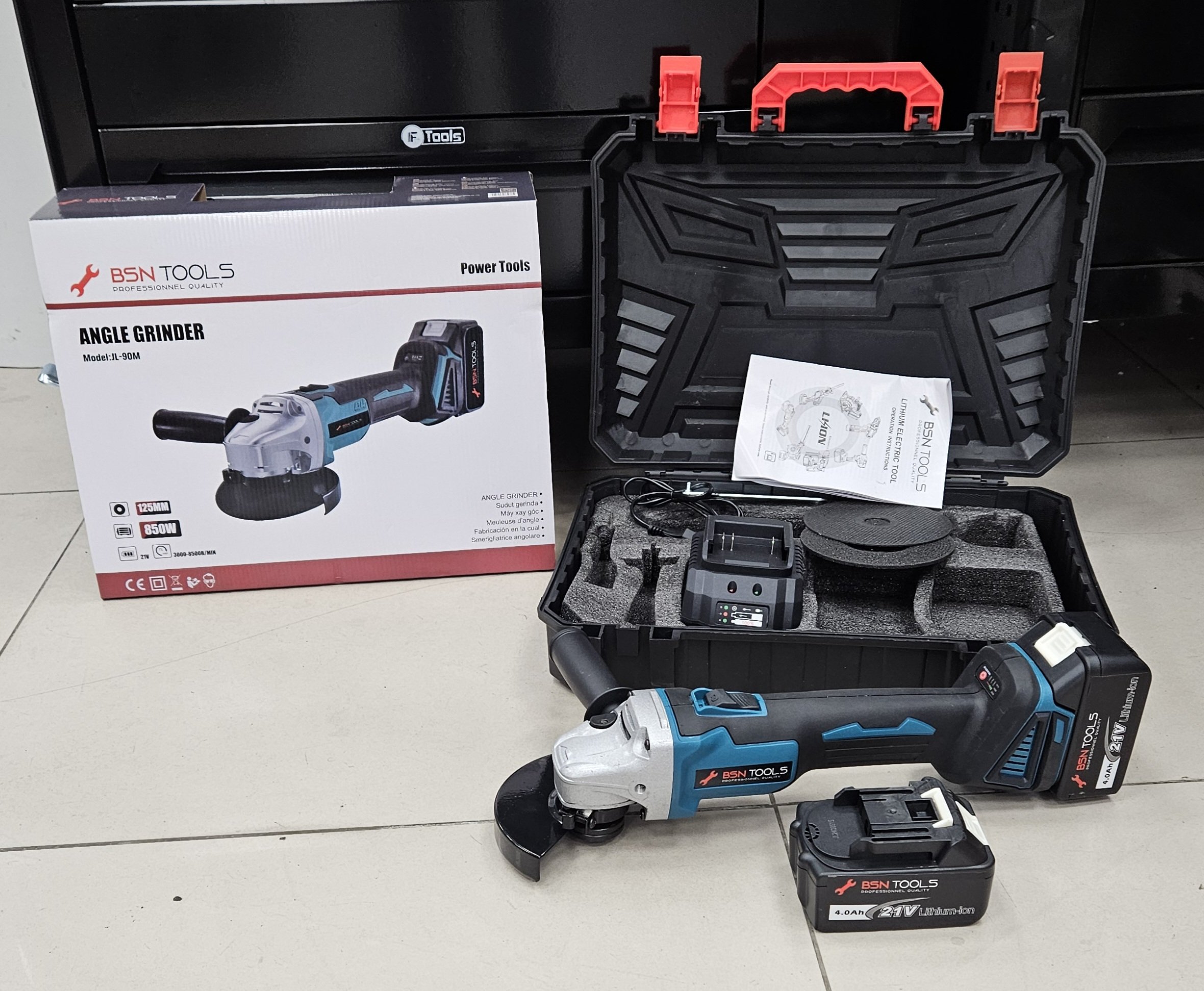 Disqueuse 21V/4Ah