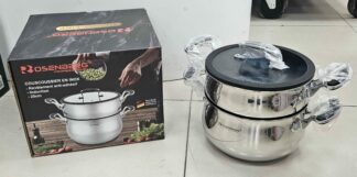 Couscoussier inox/pierre 20cm