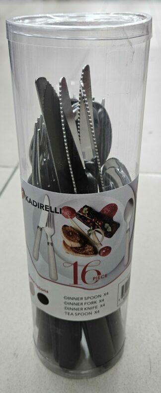 Ménagère 16pcs Noir