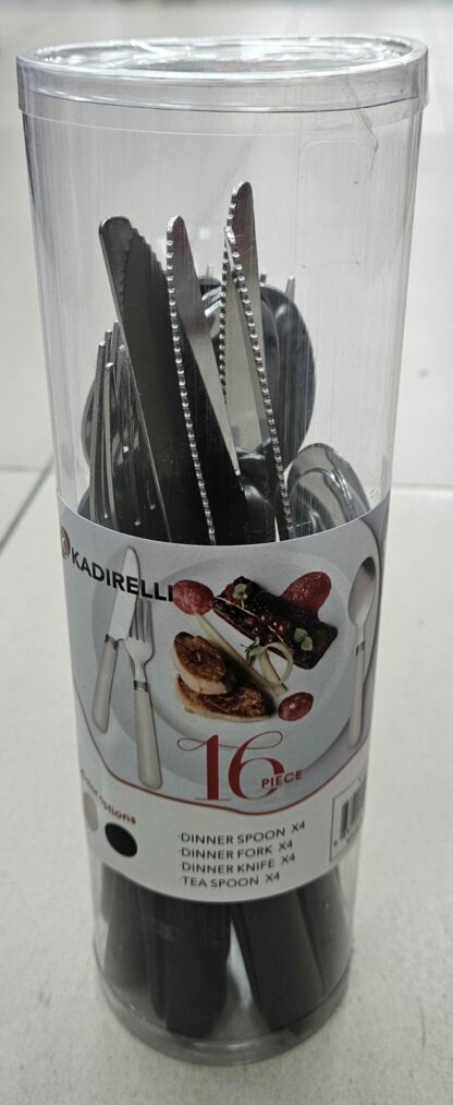 Ménagère 16pcs Noir