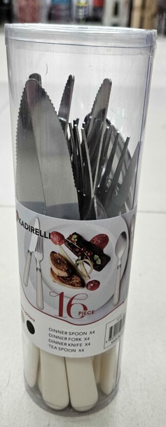 Ménagère 16pcs Blanc